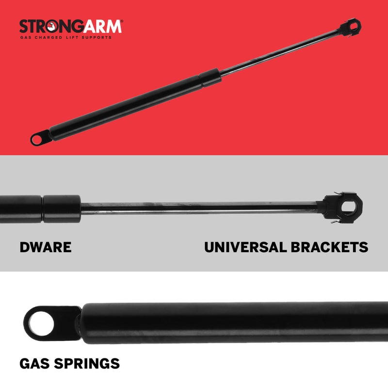 Strongarm 6462, 25 Inch Extended Length, Hood Lift Support, Compatible with 2009-2012 Chevrolet Traverse - Image 3